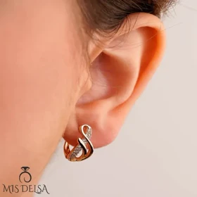 گوشواره ژوپینگ مدل موج