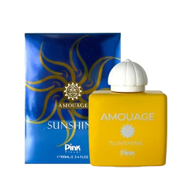 ادوپرفیوم زنانه پینک ویژوآل Pink مدل آمواج سان شاین Amouage Sunshine حجم 100 میلی لیتر طرح مارک