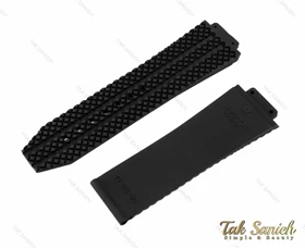 بند ساعت مچی هابلوت رابر مردانه مدل Hublot-Strap-2974-G