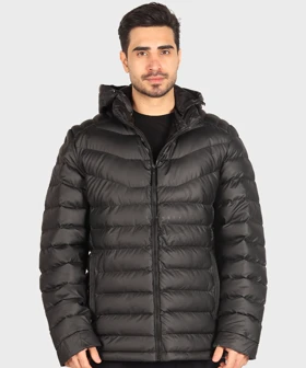 کاپشن مردانه ساده پف دار 6018