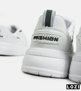 کفش کتانی مردانه سفید FASHION مدل 6713