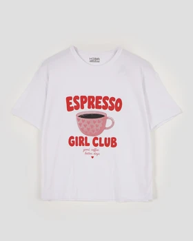 تیشرت باکسی Espresso | هیبا