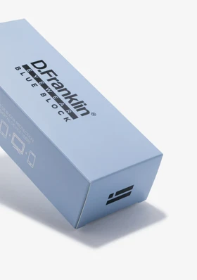 عینک کامپیوتر دی فرانکلین مدل D.franklin Karl Blue Block Gold / Carey