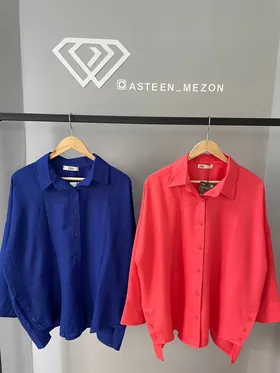 شومیز بغل دکمه(zara)