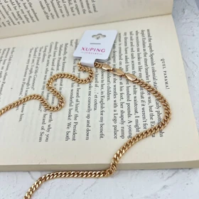 گردنبند زنانه مدل کارتی ژوپینگ، ظرافت در عین سادگی