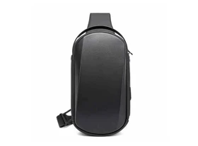 کیف کراس بادی مردانه و زنانه بنج اصل BANGE BG-7256 ضد آب USB دار