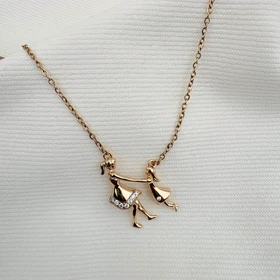 گردنبند مادر و دختر ژوپینگ