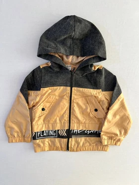 سویشرت کلاه دار بچگانه ترک مدل دو رنگ 20001