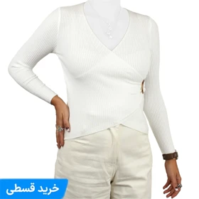 بافت سگک دار زنانه (سفید)