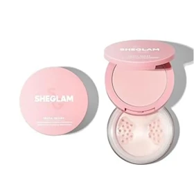 پودر فیکس دو منظوره شیگلم صورت و زیر چشم رنگ Bubblegum صورتی
