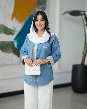 مانتو جین زنانه مدل صوفیا کد 3014