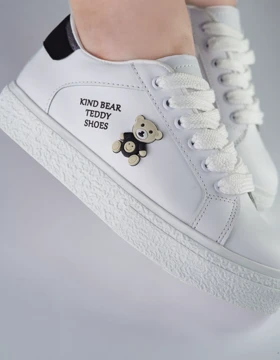کفش اسپرت دخترانه مدل sneaker - 0023_White