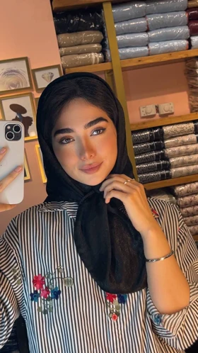 روسری مجلسی قواره 85 کوپرا تمام نگین