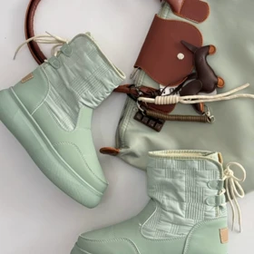 نیم بوت پشت بند کاپشنی 4245