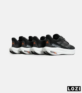 کفش کتانی مردانه و زنانه مشکی Adidas Adizero مدل 7028