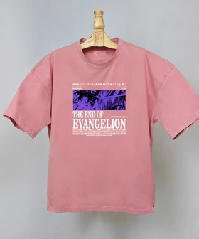 تیشرت لش مردانه و زنانه مدل The End of Evangelion