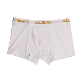 شورت نیم پا مردانه کش اسپرت سفید Albay