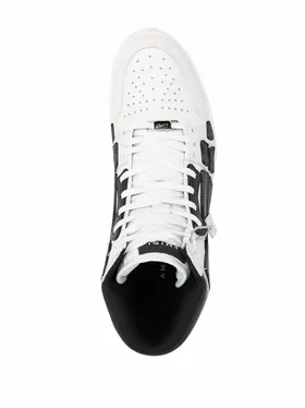کتانی امیری ساق بلند سفید مشکی Amiri sneakers