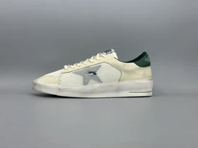کتانی گلدن گوس استاردن کرم سبز/Golden Goose Stardan