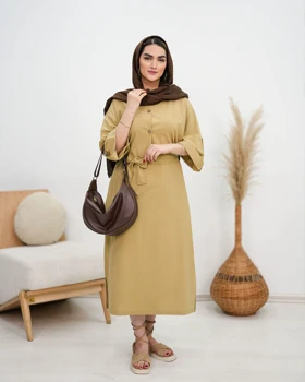 پیراهن کمردار ویدا