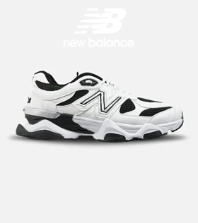 کفش کتانی مردانه و زنانه سفید مشکی NEW BALANCE 9060 مدل 2154