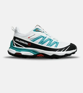 کفش کتانی مردانه و زنانه سفید آبی مشکی Salomon Waterproof V.2 مدل 6911