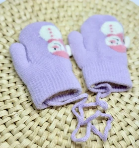 دستکش بچگانه بافتی کپی