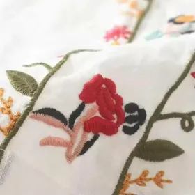 شومیز نخی گلدوزی