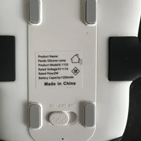 چراغ خواب ضربه ای سیلیکونی پاندا خسته