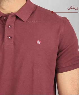 تیشرت یقه دار ساده مردانه 1477