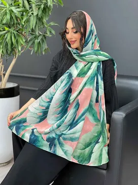 شال طرح برگ انجیری