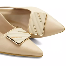 کفش مجلسی زنانه پاشنه‌دار 3 سانت مدل 400344 _ sandal valentino