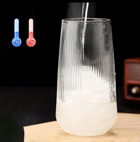 لیوان پیرکس استوانه ای خطی / pa86