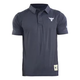 پولوشرت ورزشی مردانه آندر آرمور مدل Heat Gear-399 طوسی تیره
