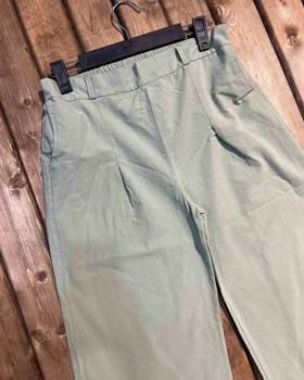 شلوار فول بگ لینن کمرپشت کش قد 110 رنگبندی