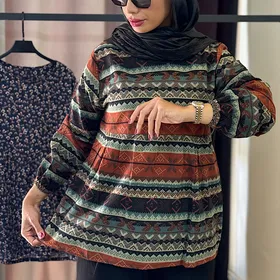 تونیک پاییزه طرحدار