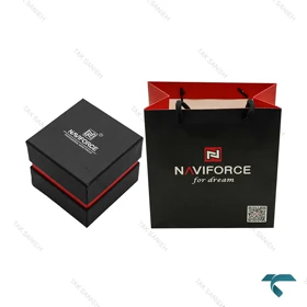 جعبه اورجینال ساعت نیوی فورس NaviForce-Box-7146-G