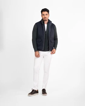ام کی کالکشن جلیقه mk-5708-navy-blue