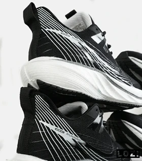 کفش کتانی مردانه و زنانه مشکی سفید نایک NIKE lab Zoom Fly 'sp مدل 7256