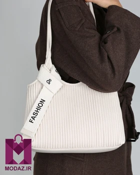 کیف زنانه چرمی دوشی و دستی فشن ژالینا K182 (شیری)