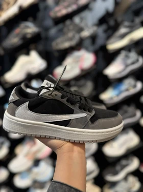 کتانی ترویس طوسی مشکی