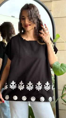 بلوز سوزن دوزی