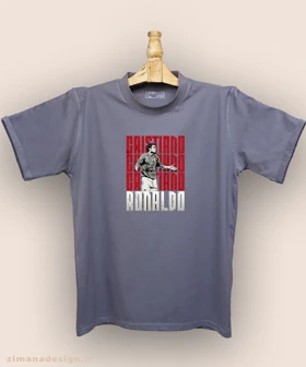تیشرت مردانه و زنانه طرح کریستیانو رونالدو کد 961
