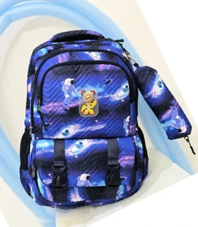 کوله پشتی مدرسه طرح فضانورد مدل Astronaut