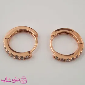 گوشواره زنانه حلقه‌ای کوچک ژوپینگ