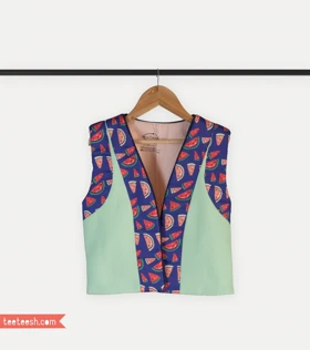 جلیقه یلدایی سبز