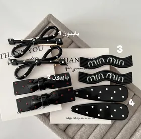 گیره ژورنالی خالدار جفتی