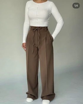 شلوار پارچه ای فول بگ