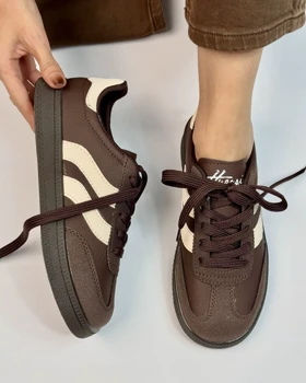 کتانی زنانه ونس سارا - قهوه‌ای (موجی یرفا)