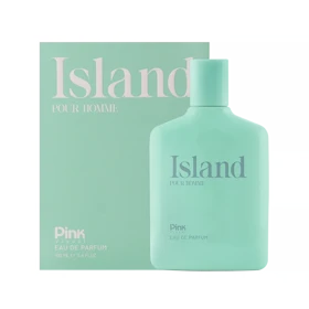 ادوپرفیوم مردانه پینک ویژوآل مدل Island حجم 100 میلی لیتر طرح مدرن
